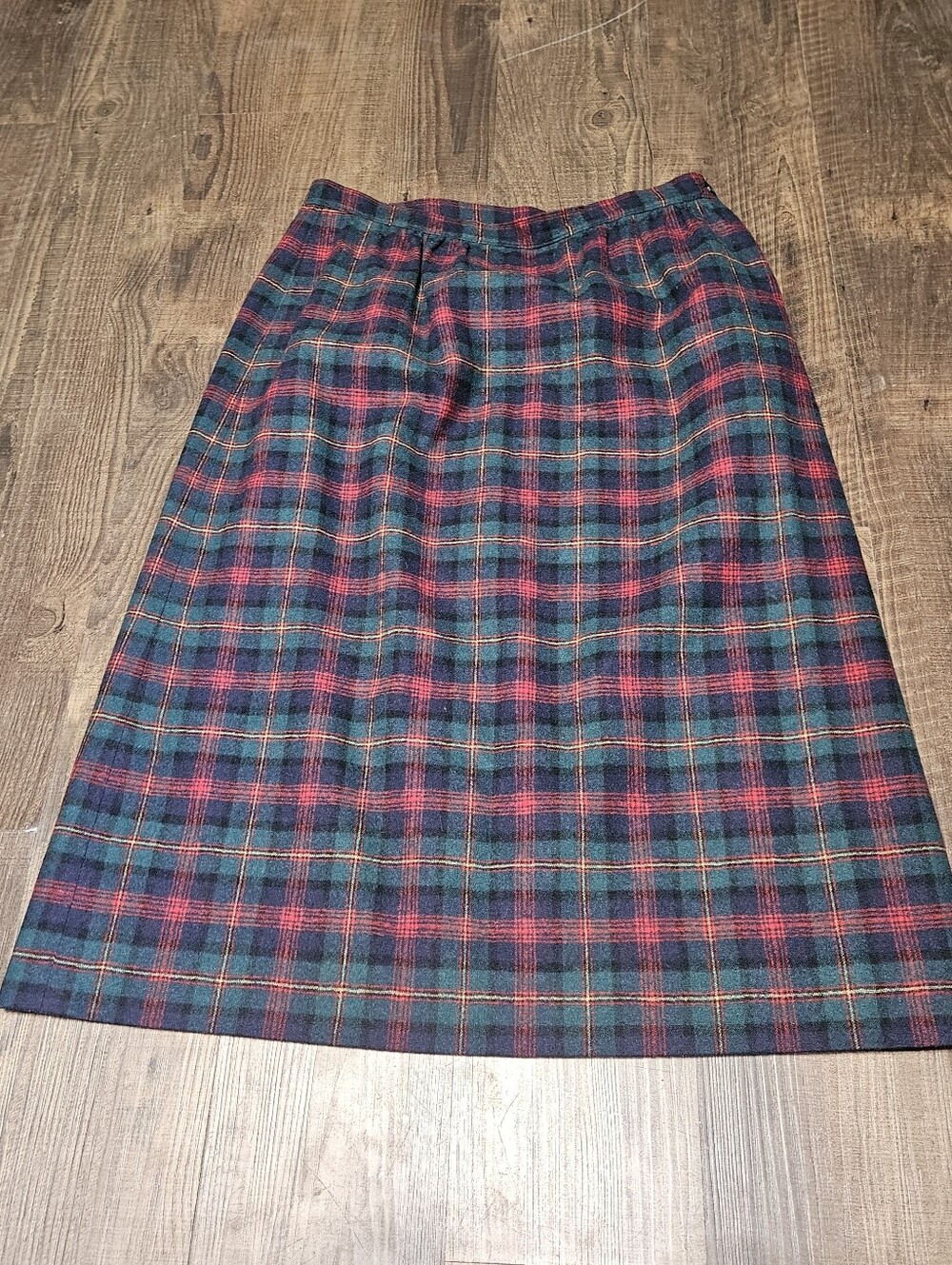 Vintage Pendleton Tartan Plaid Skirt